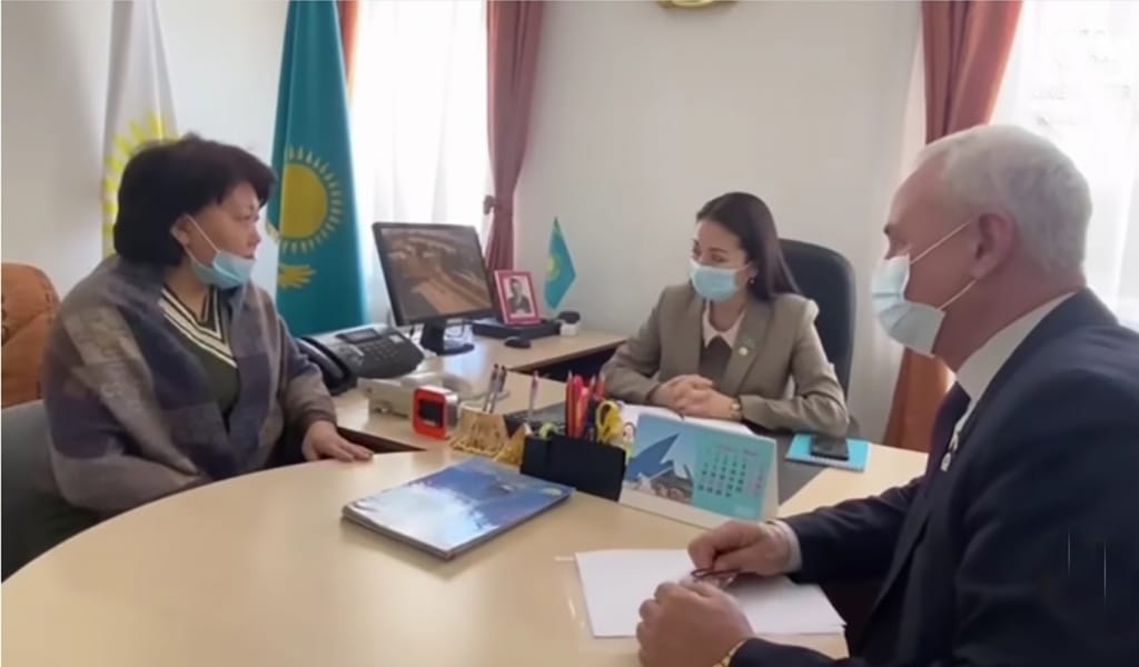 МӘЖІЛІС ДЕПУТАТЫ МАҚПАЛ ТӘЖМАҒАМБЕТОВА БАЛҚАШ ӨҢІРІН АРАЛАДЫ