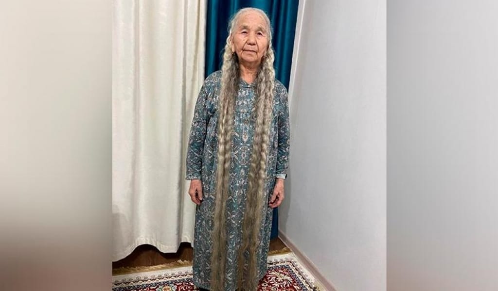 ШАШЫМНЫҢ ҰЗЫНДЫҒЫ ЕКІ МЕТРГЕ ЖУЫҚТАДЫ. НҰРШАРУАН ӘЖЕЙДІҢ ӘҢГІМЕСІ