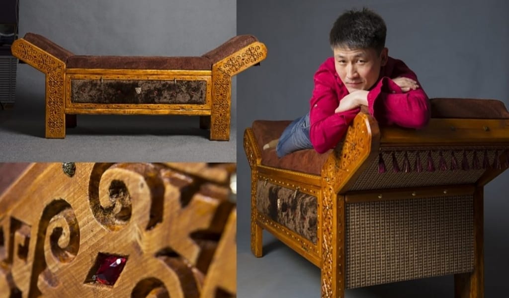 ҚАЙҚЫ БАС ТӨСЕК, ОЮЛЫ САНДЫҚ. ЖЕҢІС ЫСҚАБАЙДЫҢ ҰЛТТЫҚ ШЕБЕРХАНАСЫ