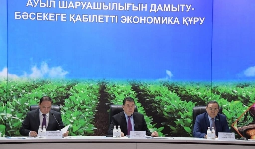 ҚАПШАҒАЙҒА МИНИСТР КЕЛІП, АГРАРЛЫҚ САЛАНЫ ДАМЫТУ МӘСЕЛЕСІН ТАЛҚЫЛАДЫ