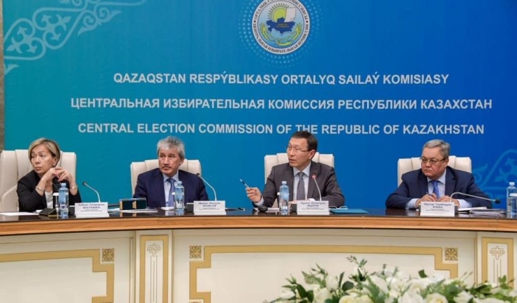 АЛМАТЫ ОБЛЫСЫНДА ОРТАЛЫҚ САЙЛАУ КОМИССИЯСЫНЫҢ ОТЫРЫСЫ ӨТІП ЖАТЫР