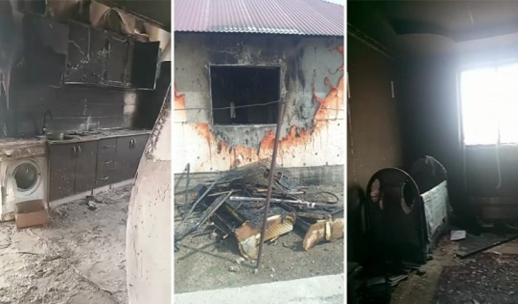 ТАЛДЫҚОРҒАНДА ҮЙ ӨРТЕНІП, КӨПБАЛАЛЫ ОТБАСЫ БАСПАНАСЫЗ ҚАЛДЫ