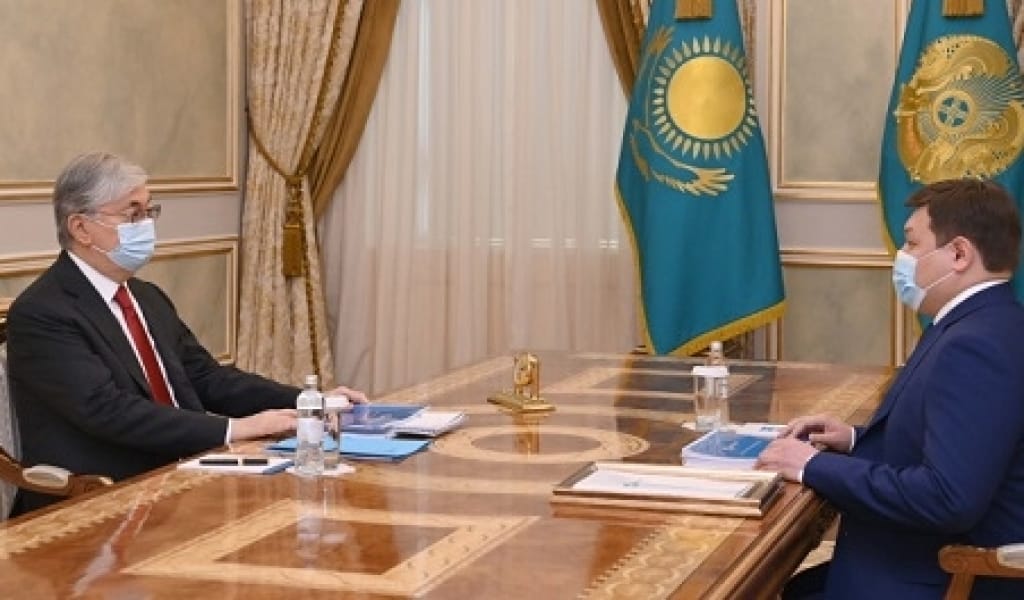 ПРЕЗИДЕНТ "AMANAT" ПАРТИЯСЫНЫҢ АТҚАРУШЫ ХАТШЫСЫН ҚАБЫЛДАДЫ