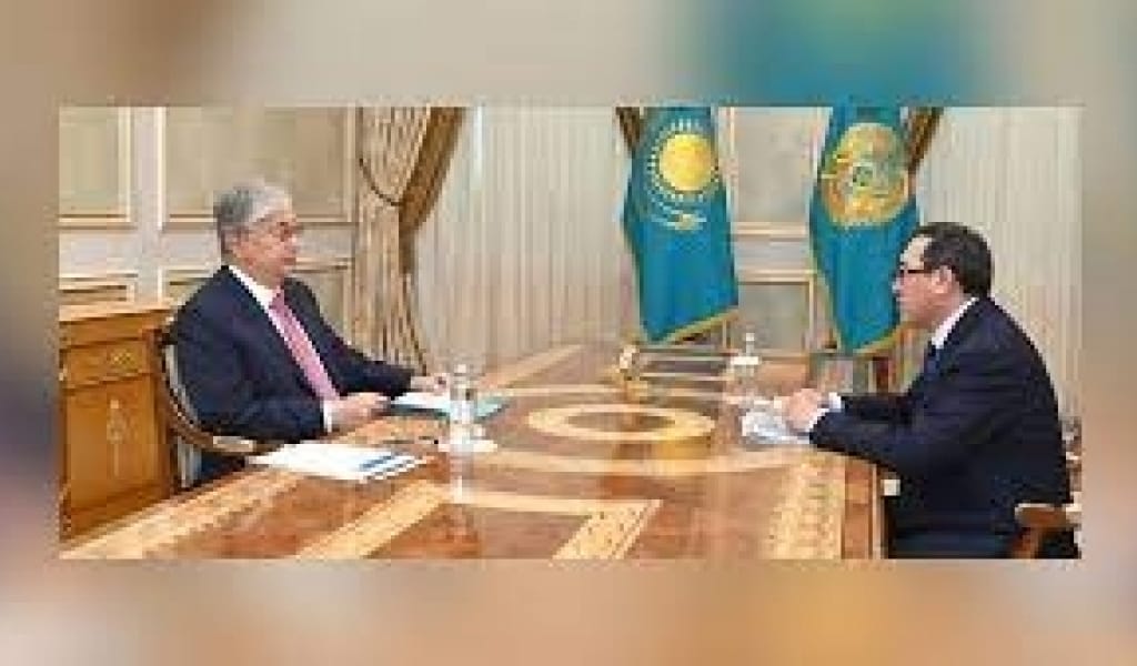 Мемлекет басшысы Алматы облысының әкімі Марат Сұлтанғазиевті қабылдады