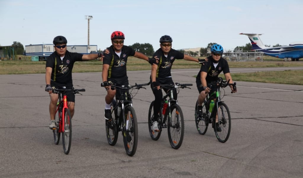 ВЕЛОШЕРУ: ЕЛОРДАҒА БЕТ АЛДЫ