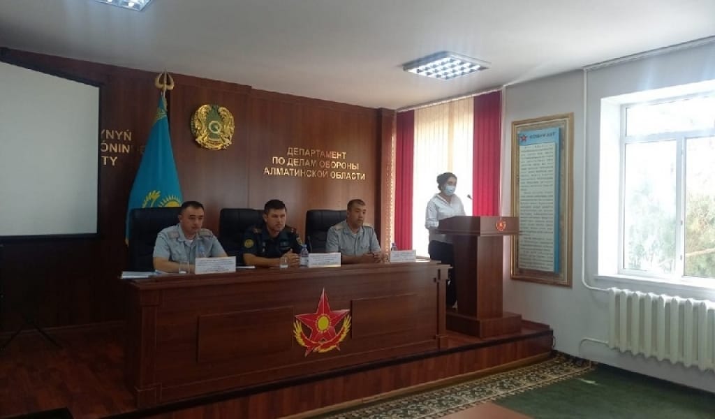 ӘСКЕРИ БӨЛІМДЕРДЕ ҚЫЛМЫСТЫҢ АЛДЫН АЛУ ШАРАЛАРЫ ТҮСІНДІРІЛДІ