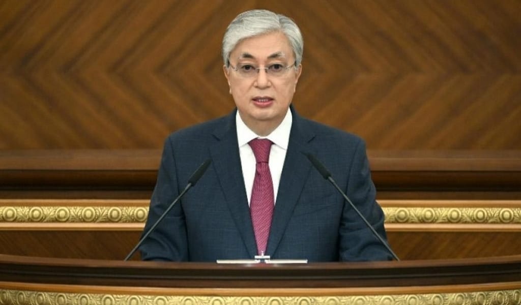 ҚАСЫМ-ЖОМАРТ ТОҚАЕВ ҚАЗАҚСТАН ХАЛҚЫНА АРНАП СӨЗ СӨЙЛЕЙДІ