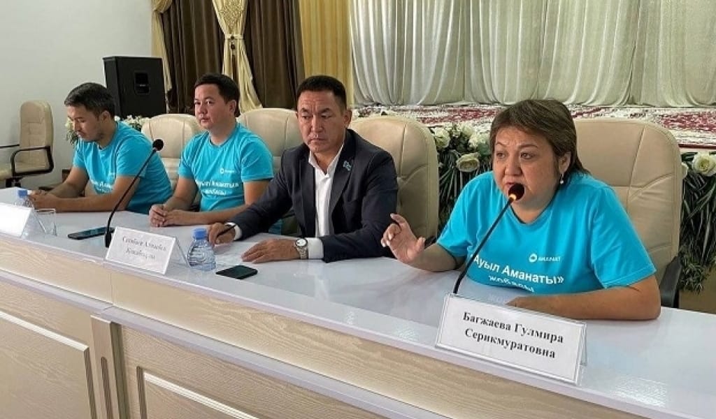 "АУЫЛ АМАНАТЫ" ДЕП АТАЛАТЫН МОБИЛЬДІК ТОП АЛМАТЫ ОБЛЫСЫН АРАЛАП ЖҮР