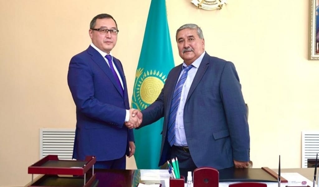 АЛТАЙ ДОСЫМБАЕВ ЕҢБЕКШІҚАЗАҚ АУДАНЫНЫҢ ӘКІМІ БОЛЫП ТАҒАЙЫНДАЛДЫ