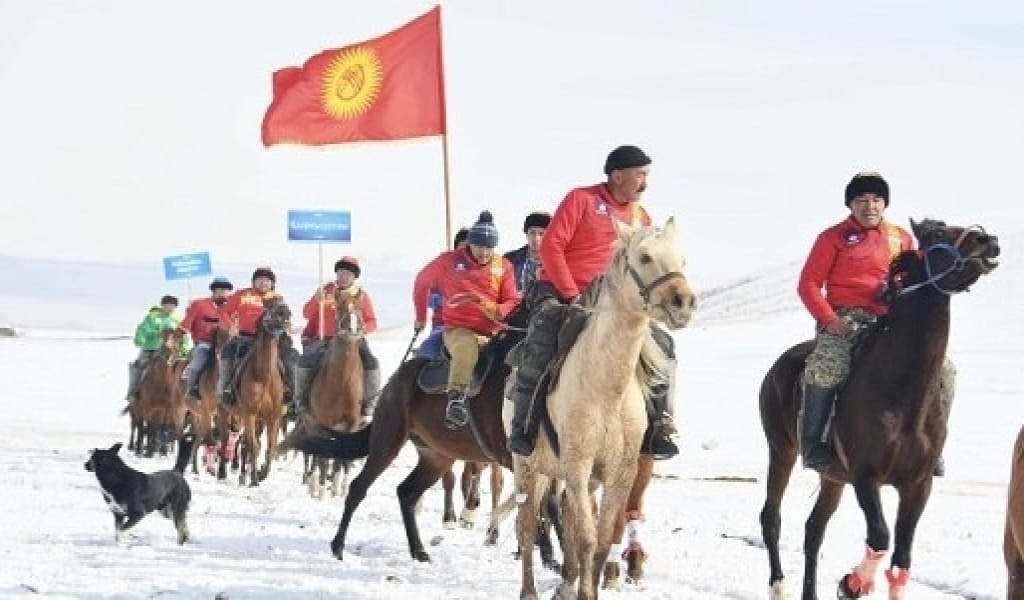 КЕГЕН АУДАНЫНДА ҚАЗАҚ-ҚЫРҒЫЗ БІРІГІП, ҰЛТТЫҚ АТ СПОРТЫН ДӘРІПТЕДІ