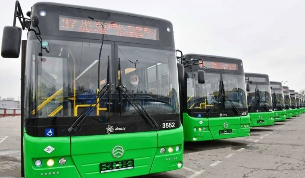 АЛМАТЫ ҚАЛАСЫ МЕН АЛМАТЫ ОБЛЫСЫНДА ЖАҢА БАҒЫТТА АВТОБУСТАР ЖҮРЕДІ