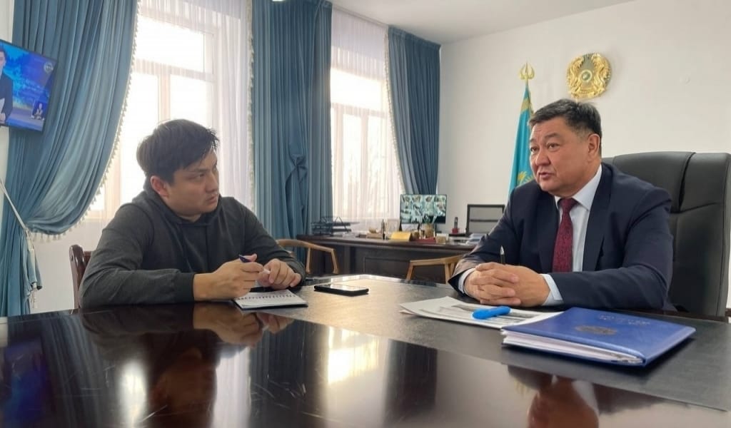 ҚЫЗЫЛША ЖИНАУДАН БІРІНШІМІЗ! ЕСКЕЛДІ ӘКІМІ ГАЗЕТКЕ СҰХБАТ БЕРДІ