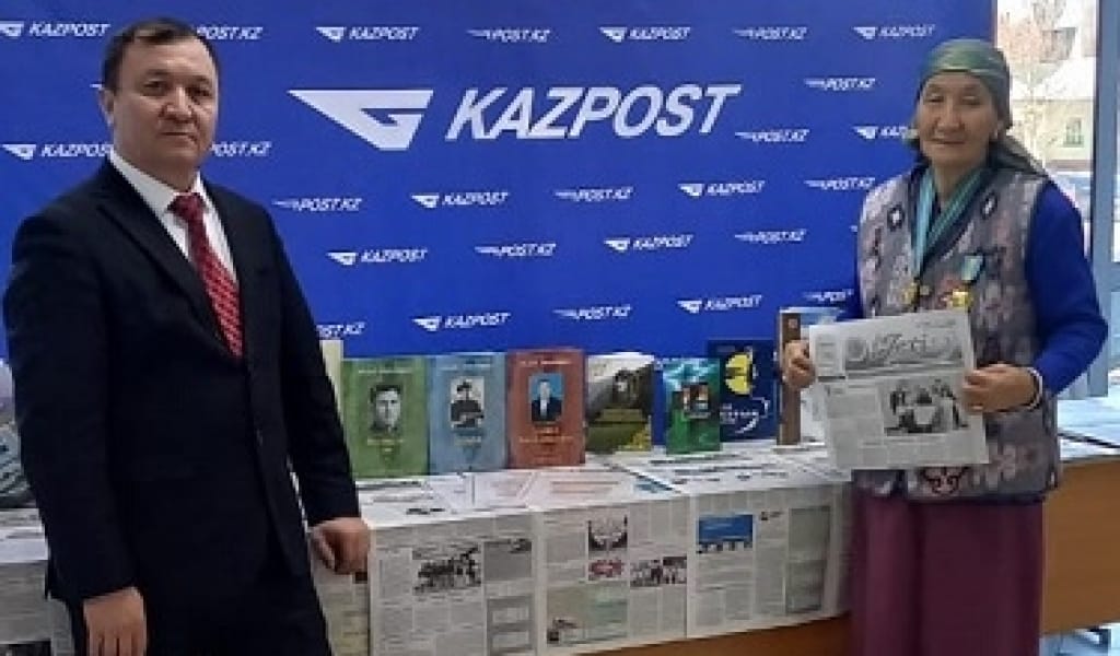 "ЖЕТІСУ" ГАЗЕТІНЕ 30 ЖЕТКІНШЕК ЖАЗЫЛДЫ. "ҚАЗПОШТА" ҰЙЫМДАСТЫРҒАН ШАРА