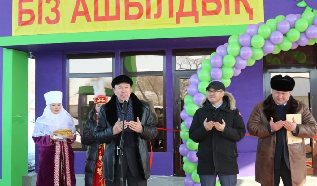 ҮШТӨБЕДЕ ЖАНАРМАЙ ҚҰЮ СТАНСЫСЫ АШЫЛДЫ