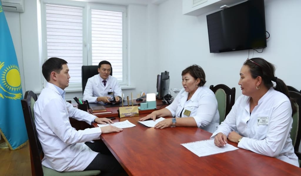 КӨКСУ АУДАНЫНДА МЕДИЦИНА МАМАНДАРЫ ТАПШЫ