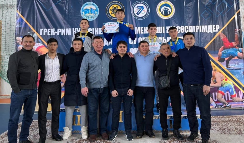ГРЕК-РИМ КҮРЕСІНЕН ОБЛЫС ЧЕМПИОНАТЫ ӨТТІ