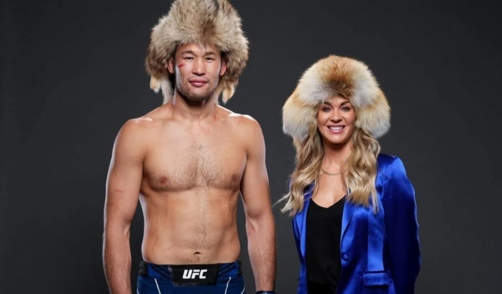 "ҚАЗАҚ ТІЛІН ҮЙРЕНІП ЖҮР": UFC ЖУРНАЛИСІ ЛОРА МЕН ШАВКАТ ЖАЙЛЫ АҚПАР ТАРАДЫ