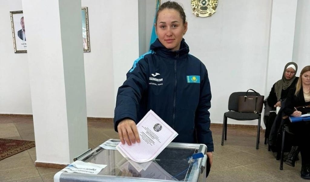 МАУНТИНБАЙКТАН АЗИЯ ЧЕМПИОНЫ АЛИНА САРҚҰЛОВА ӨЗ ТАҢДАУЫН ЖАСАДЫ