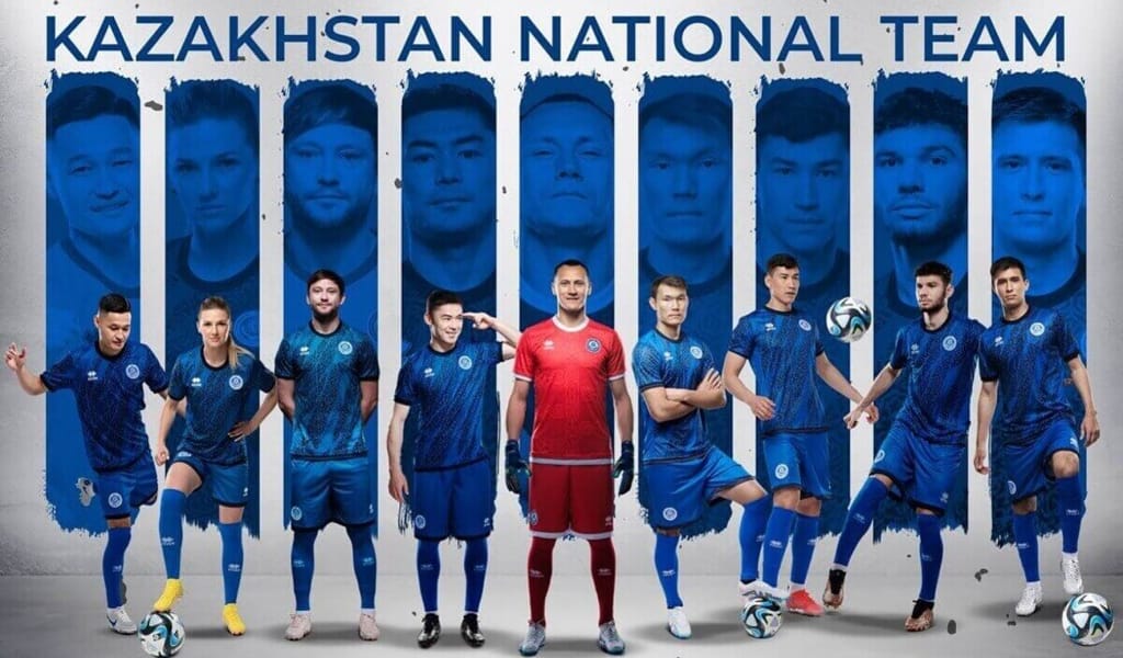 Футболдан Қазақстан құрамасының жаңа жейдесі таныстырылды (ВИДЕО)
