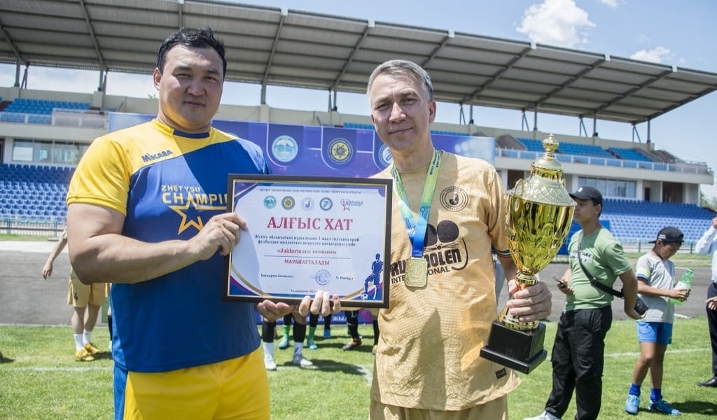 &laquo;Jaidarman&raquo; мен &laquo;Zhetysu champions&raquo; арасында шоу матч өтті