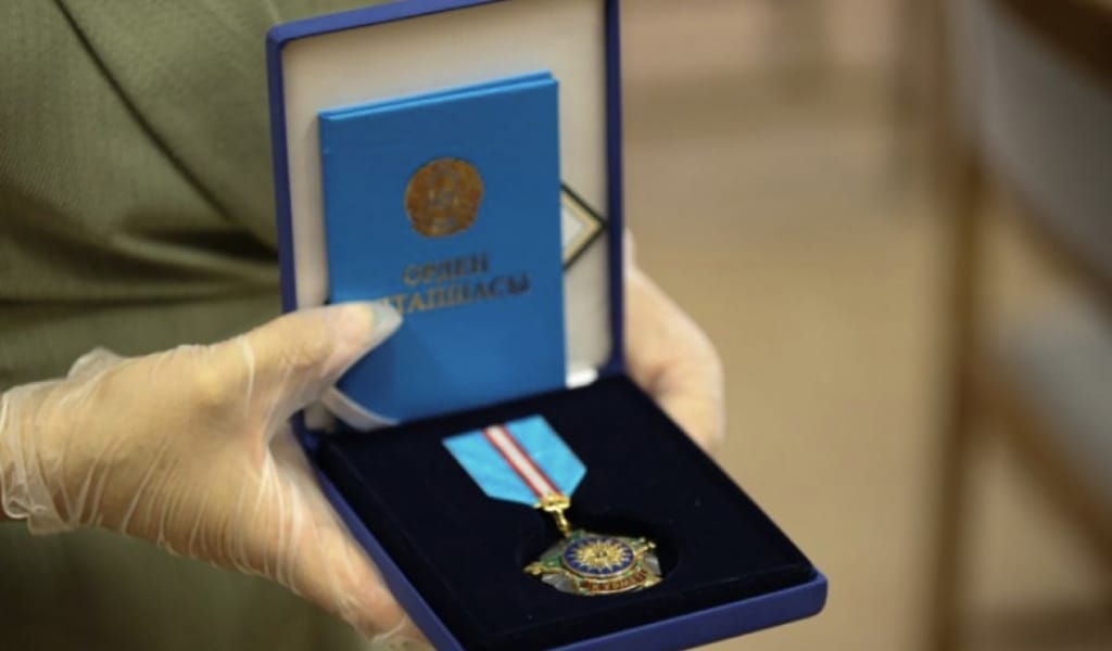 Орман өртімен күресте көз жұмғандар Құрмет орденімен марапатталды