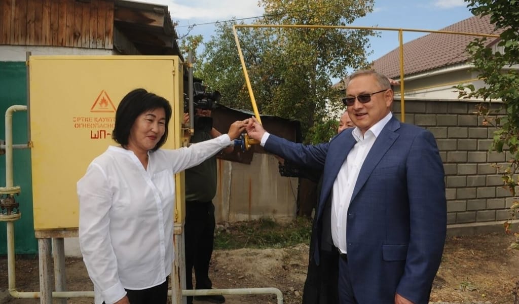 Жетісу облысы құрылғалы бері 12 ауылға газ тартылды