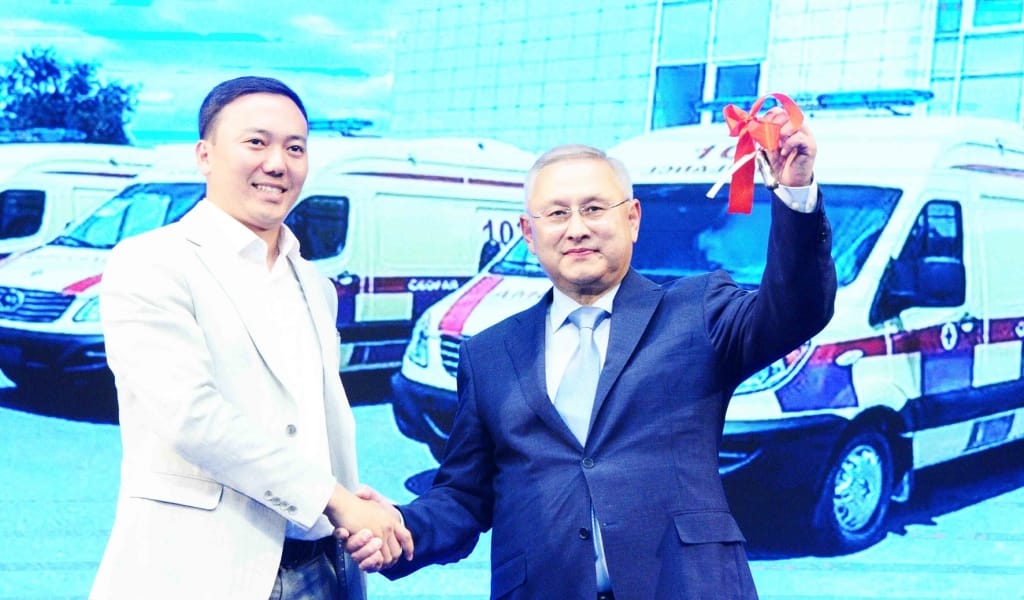 Аудандарға «Жедел жәрдем» көлігі табысталды