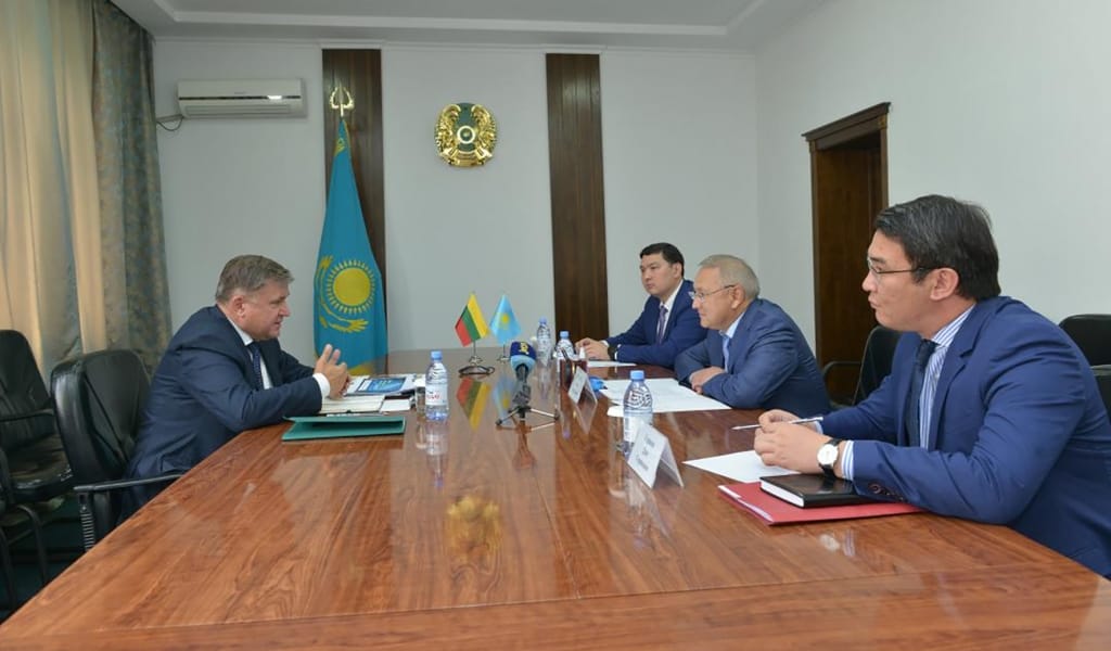 Литва Республикасының Алматы қаласындағы бас консулы келді