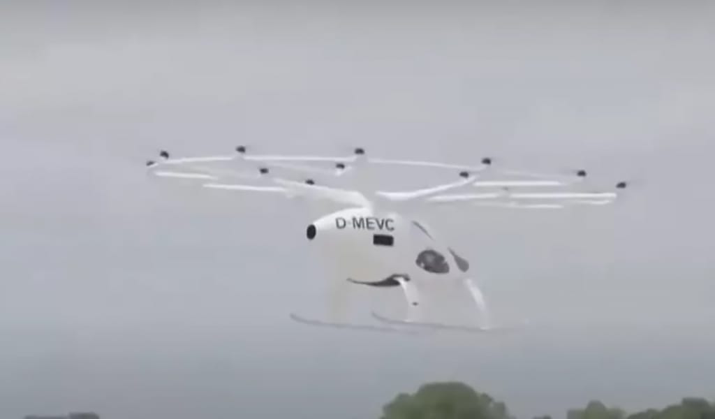 Ұшатын такси таныстырылды