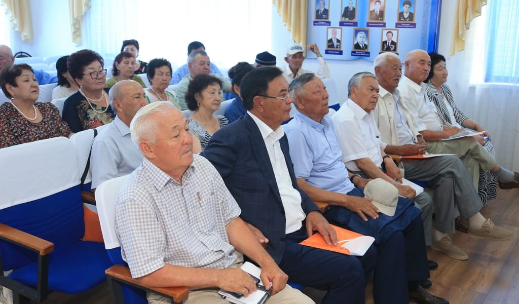 Ардагерлер үйінде семинар өтті.