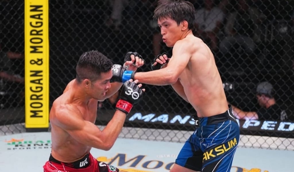 UFC. АЗАТТЫҢ АЛҒАШҚЫ ЖЕҢІСІ (+ВИДЕО)