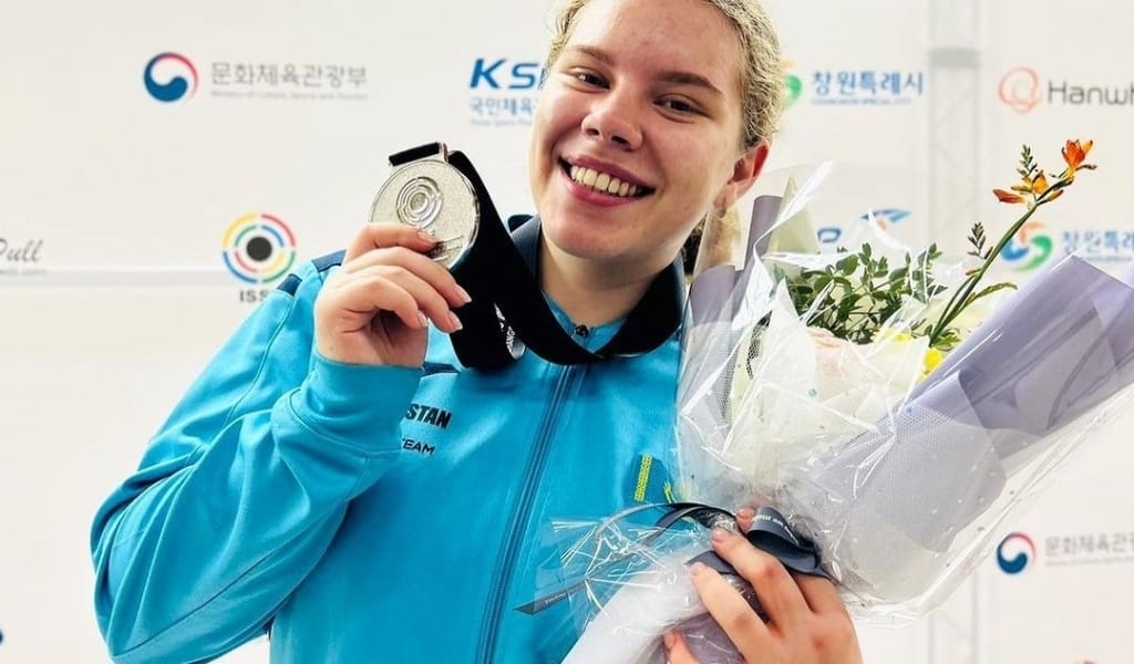 НЫСАНА КӨЗДЕУДЕН ӘЛЕМ ЧЕМПИОНАТЫНДА КҮМІС АЛДЫ