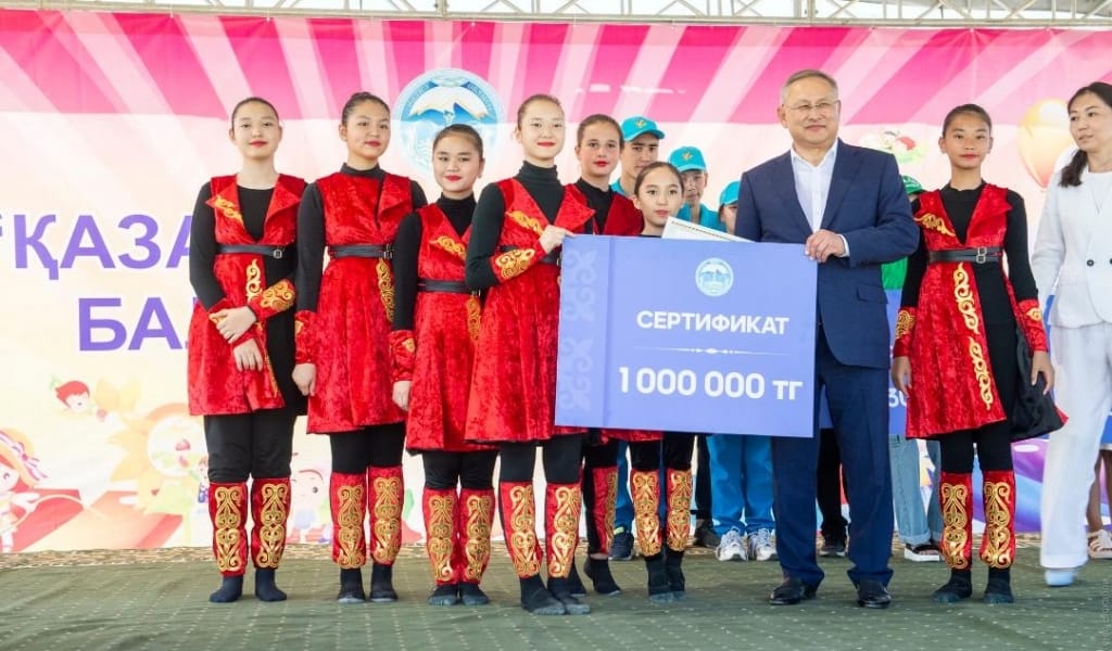 «ЖАЛЫН" ЛАГЕРІ САЛТАНАТТЫ ТҮРДЕ АШЫЛДЫ