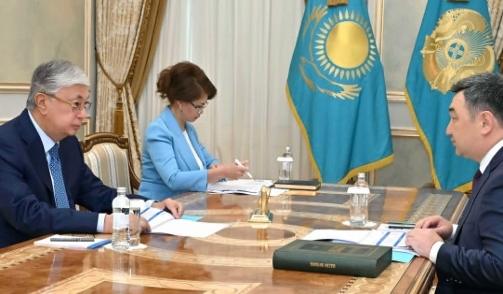 Президент Ақпарат және қоғамдық даму министрі Дархан Қыдырәліні қабылдады