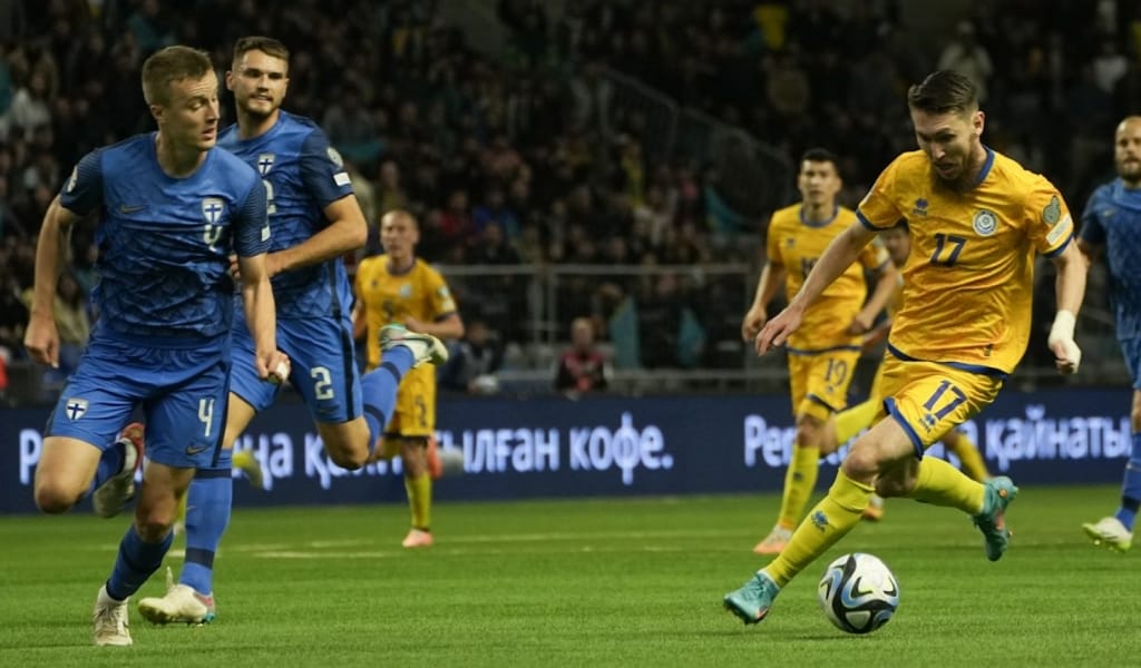 Қазақстан құрамасы Финляндиямен ойында 0:1 есебімен ұтылды