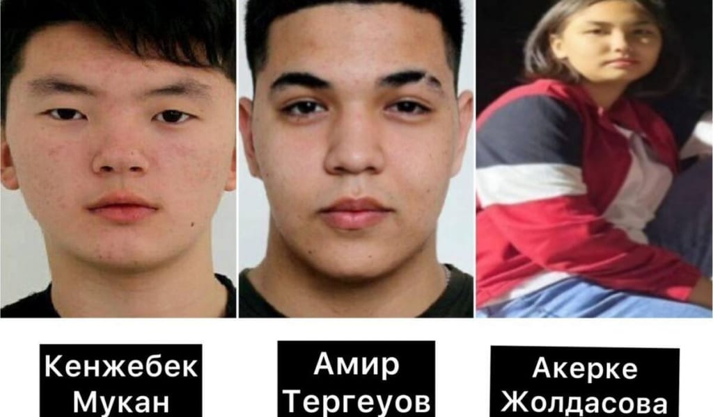 Жетісу облысының полицейлері іс-түссіз жоғалған үш жасөспірімді іздеп жатыр