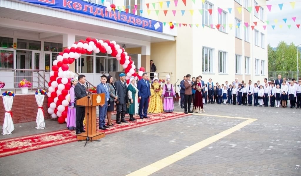 ЖАҢА МЕКТЕП АШЫЛДЫ