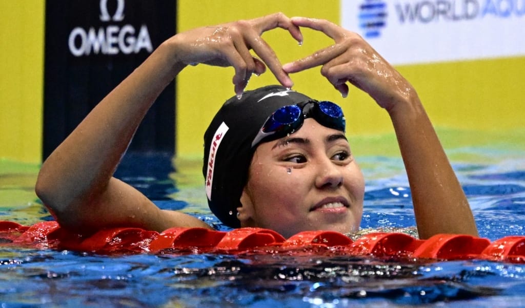 Диана Тасжанова жүзуден Азия ойындарының финалына шықты