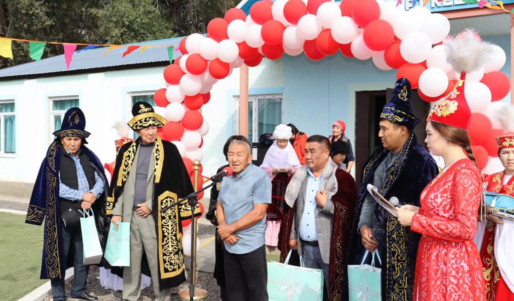 Жаңаталап ауылында спорт кешені ашылды