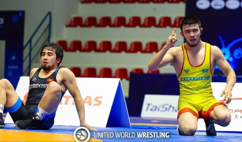 Әлем чемпионаты: Еркін күрестен жастар арасында Асылжан Есенгелді күміс алды