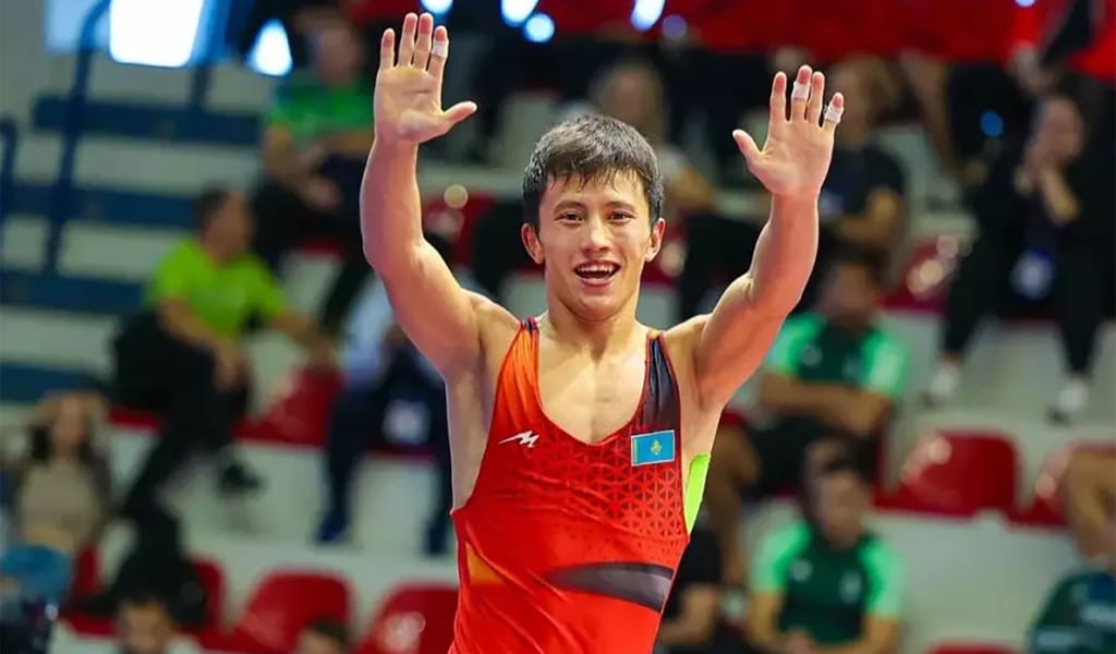 Қазақстандық жас балуан 1 жылда екі рет әлем чемпионатының финалында күресті