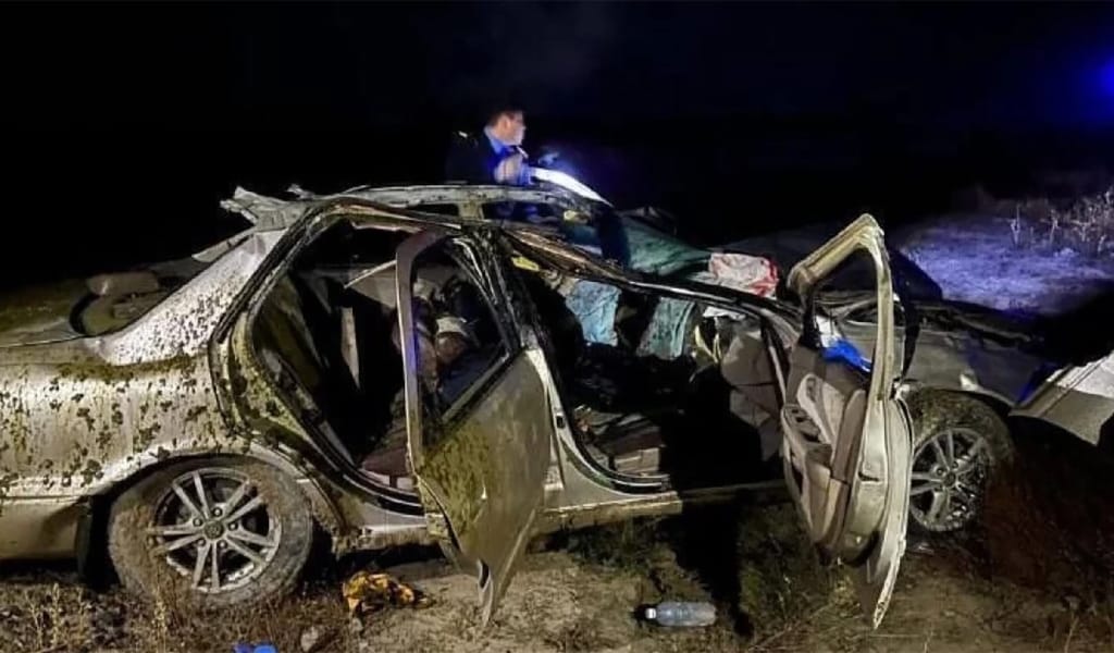 Алакөл ауданында жол апаты болып, 3 адам зардап шекті