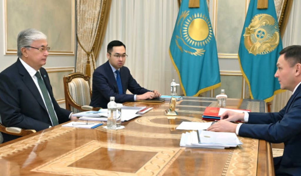 Тоқаев Ермек Маржықпаевты қабылдады