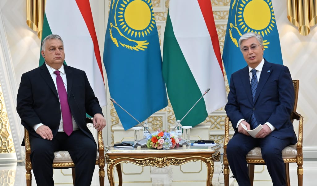 Қазақстан Президенті мен Мажарстан Премьер-министрі шағын құрамда келіссөз өткізді