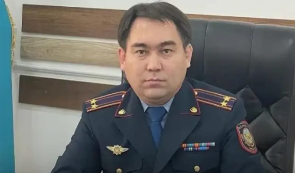 Талдықорған қалалық полиция басқармасына жаңа басшы тағайындалды
