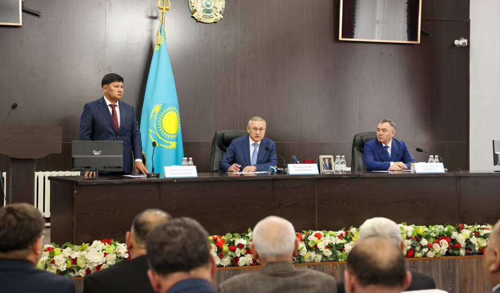Көксу ауданының әкімі тағайындалды