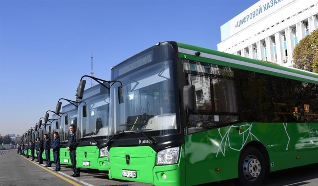 2023 жылы өңірлерге 1235 жаңа автобус жөнелтілді