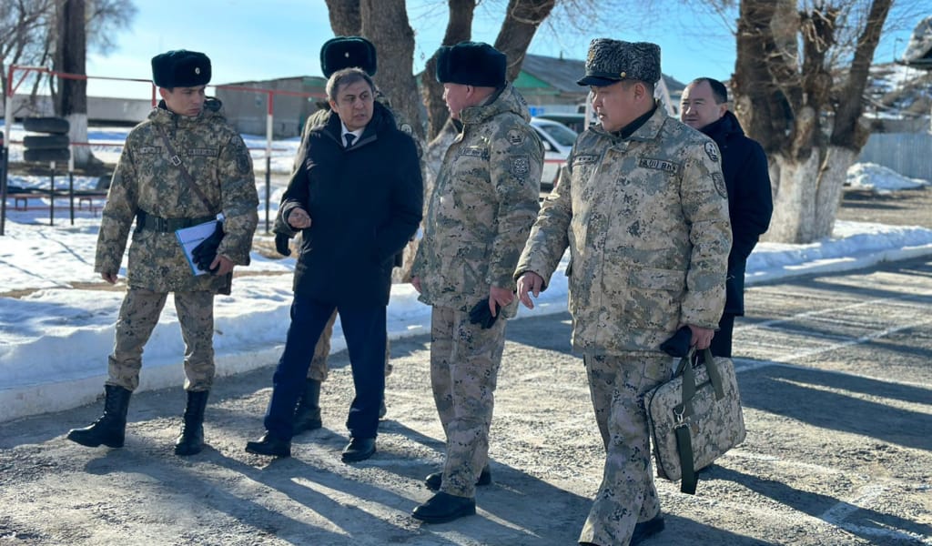 Халық қалаулылары шекара бөлімшесіне барды
