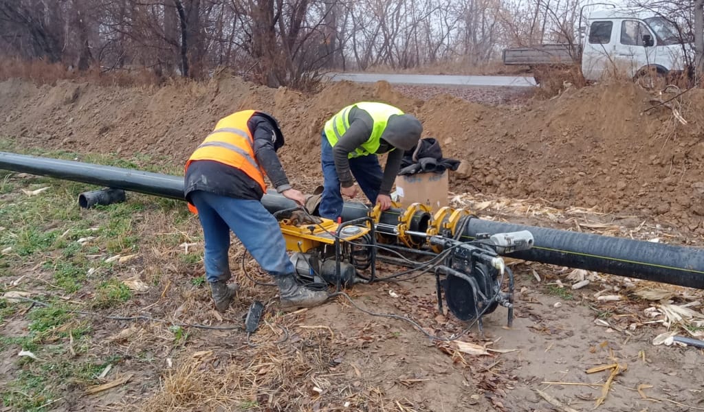 Көксу ауданының 12 елді мекенін газдандыру басталды