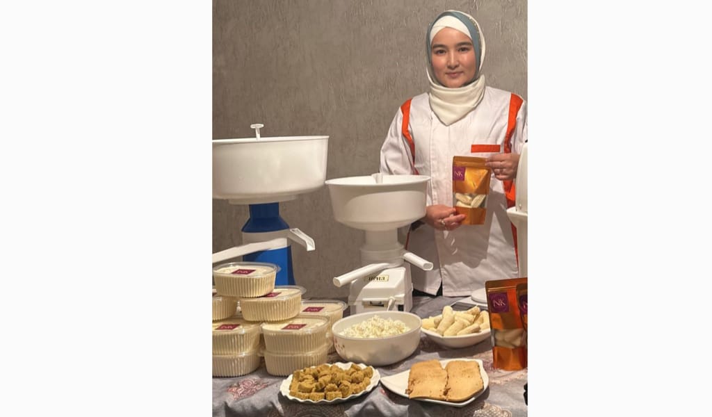 Сүт өңдейтін цех ашты